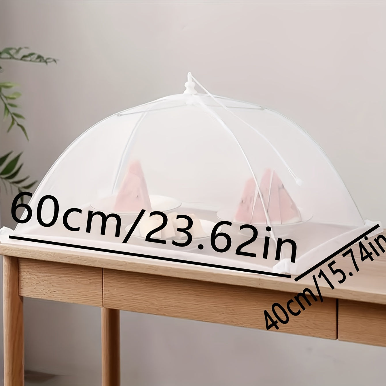 A Set of Collapsible Stainless Steel Food Covers with Lace Edges, Large Insect And Dust Shields, Suitable for Outdoor Parties, Picnics, Barbecues, And Camping, Kitchen Organizing Additions