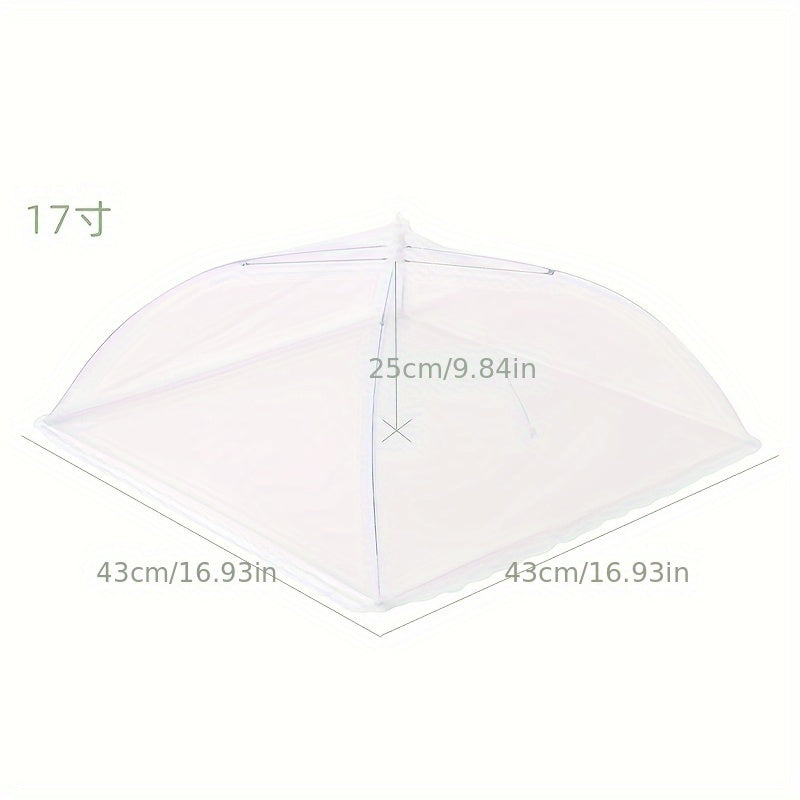 6pcs Random Color 3pcs Colorful Food Covers Combination, Outdoor Picnic Food Covers, Lace Mesh Multi-Color Breathable Food Covers, Anti-Mosquito And Fly, Dust-Proof And Foldable Food Covers